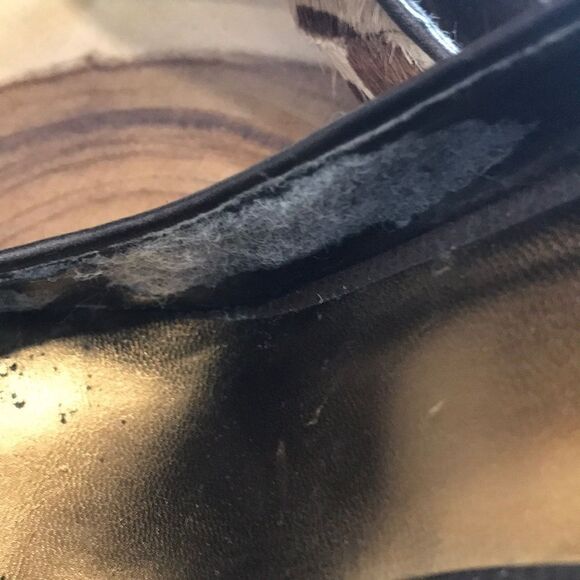 Spotted Real Fur Heels last chance - Picture 7 of 8